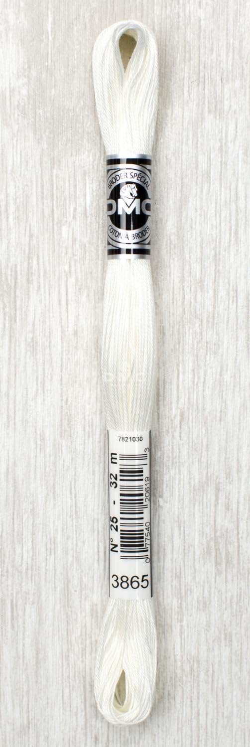 DMC - Special embroidery - 100% cotton | Embroidery thread - 4 indivisible strands | Recommended for delicate stitches and fine patterns