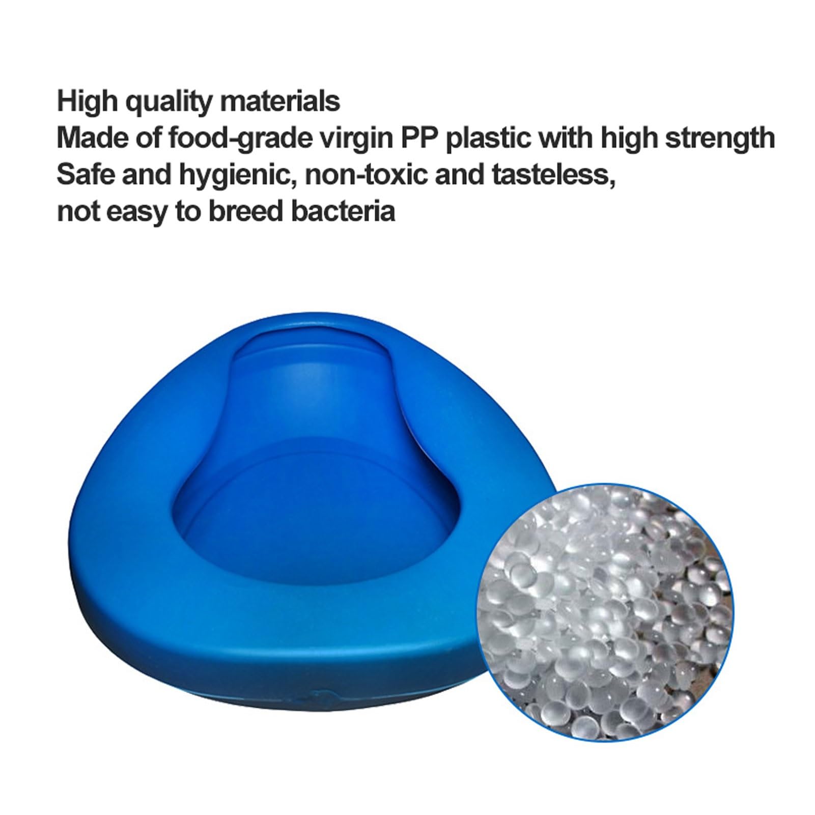 vaso da notte, Padelle in plastica unisex