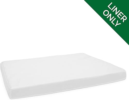 Miniatura 2 de Furhaven - Funda protectora de espuma para cama de perro, resistente al agua, color blanco, jumbo (XL)