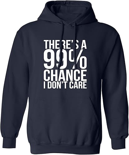 Miniatura 3 de zerogravitee There's a 99% Chance I Don't Care - Sudadera con capucha para adultos