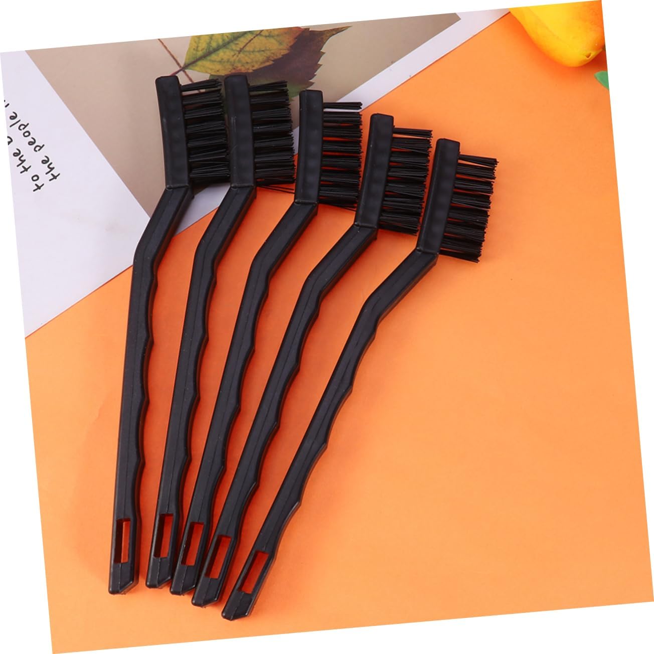 5pcs Row Anti-Static Brush with Nonslip Handle for PCB Circuit Board Cleaning and Static Discharge