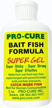 Pro-Cure Bait Fish Formula Gel, 2 Ounce