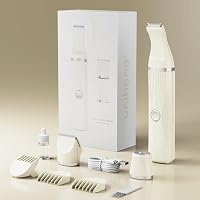 unibono Női Elektromos Borotva Szett Multifunkcionális, Intim Borotválkozáshoz, Lábra, Karra, Bikini Területre, Vízálló USB-C Töltős 9