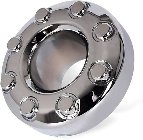GRAND ORANGE La tapa de cubo central de rueda cromada reemplaza compatible con Ford F350 Super Duty 2005-2018 Dually Front 4X4 5C3Z1130TA