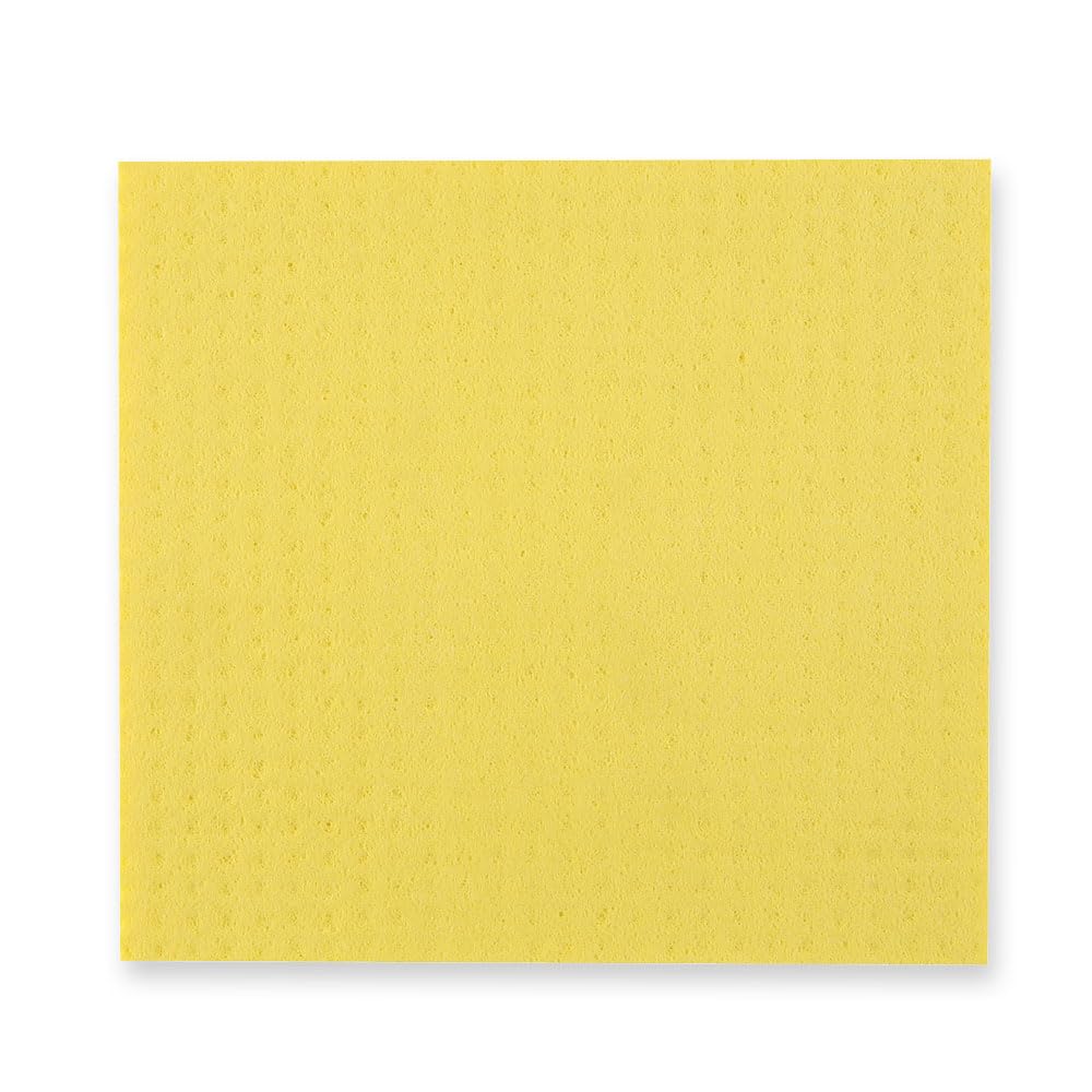 160 Stück Schwammtücher, FRANZ MENSCH, gelb, 18x20cm, Baumwolle/Zellulose