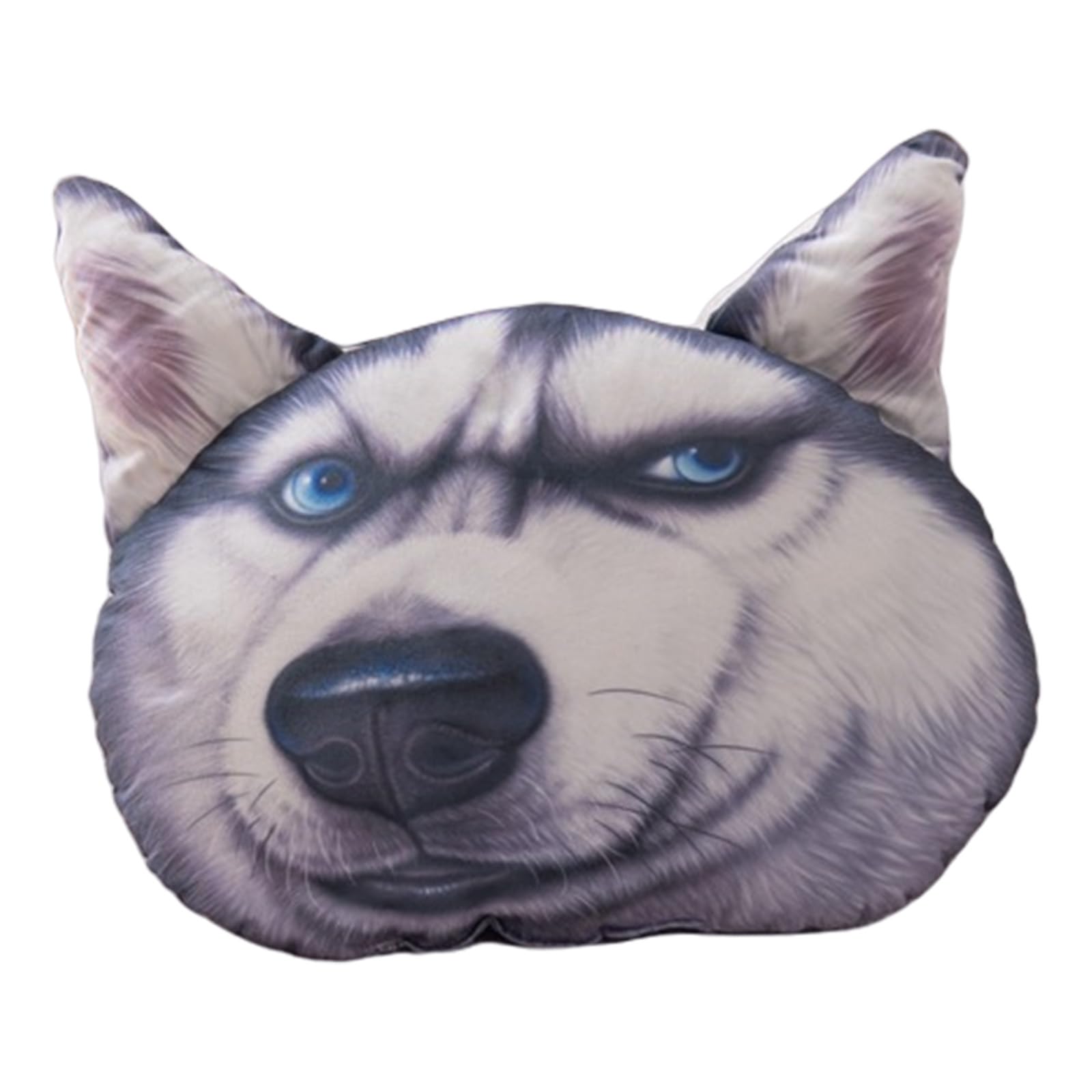 NVOQILIN Realistic 3D Shiba Inu Dog Cushion Optional Petterns Animal Cushion Perfectly for Sofa Decoration and Comfortable Rest Decorative Throw Pillow