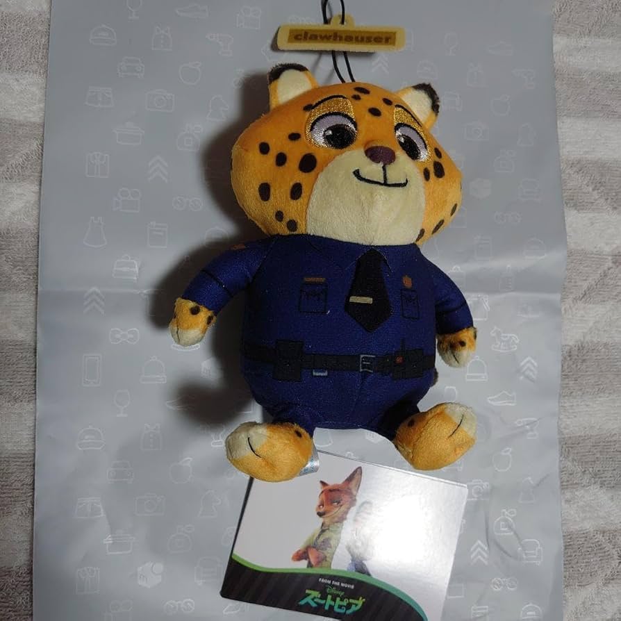 ズートピア クロウハウザー フラッシュ おしごとぬいぐるみ 2点