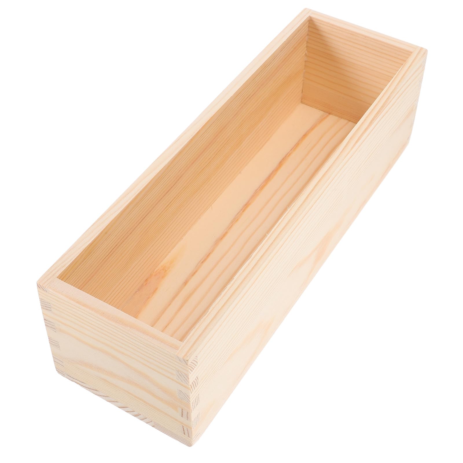 Organizador para cajones de cocina de madera multiusos 28x9x8,2 cm para cubiertos