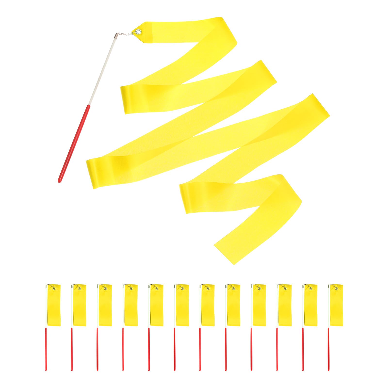 uxcell Dance Ribbon Gymnastics Ribbon