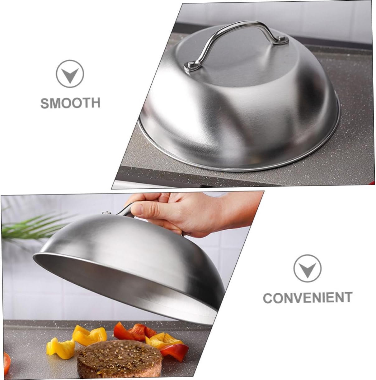 1set Stainless Steel Burger Press Set Patty Maker Tool for Griddle BBQ Easy Use Meat Shaper for Cooking Outdoor BBQ Accessories for