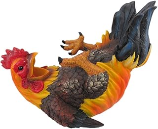 Happy Feet Rooster Wine Bottle Holder