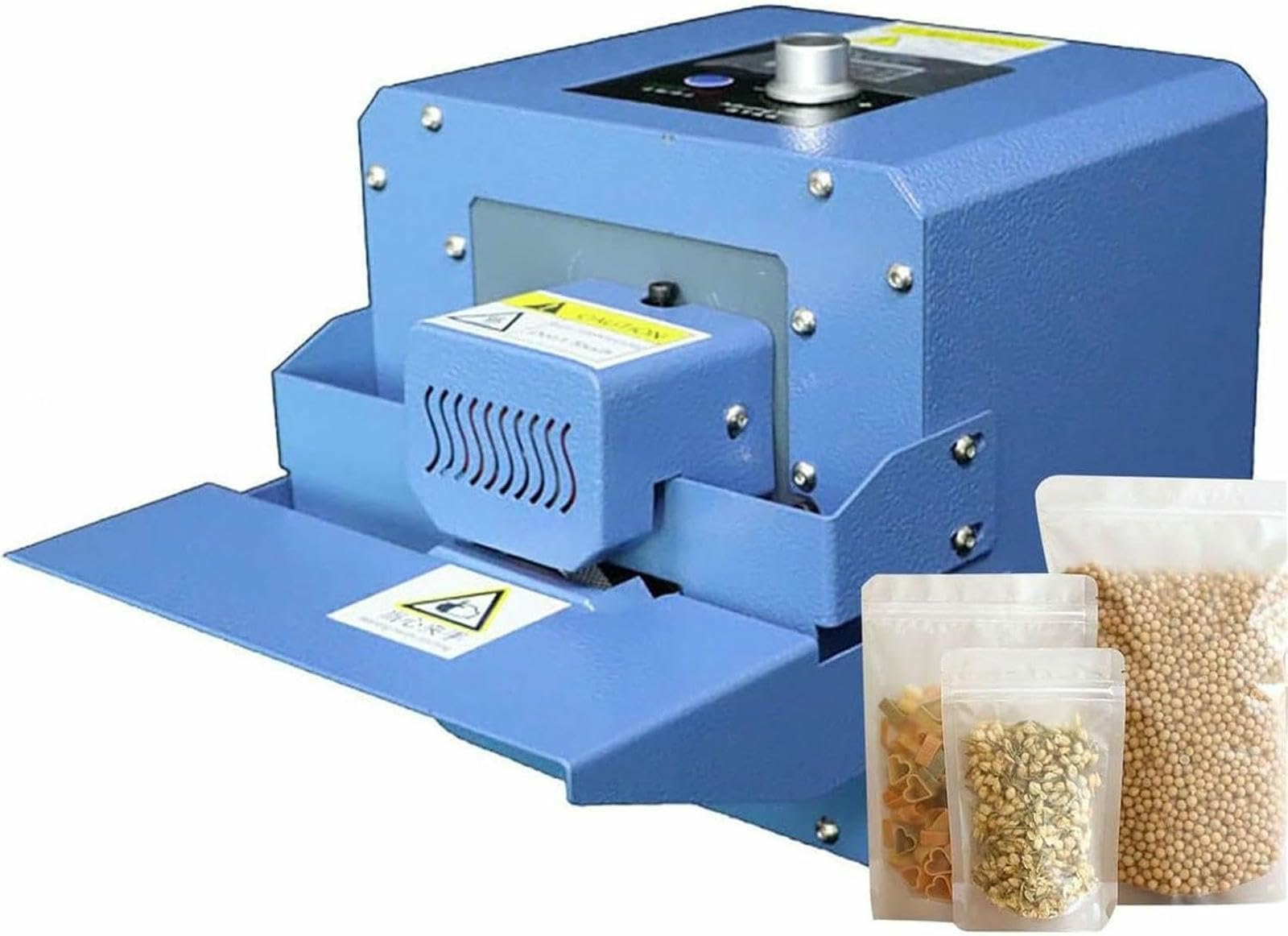 Sac en Plastique Automatique Machine D'étanchéité À La Chaleur, Scellant À Bande Continue, Machine d'emballage Alimentaire Automatique pour Les Films De Sacs en PVC, Sac en Papier