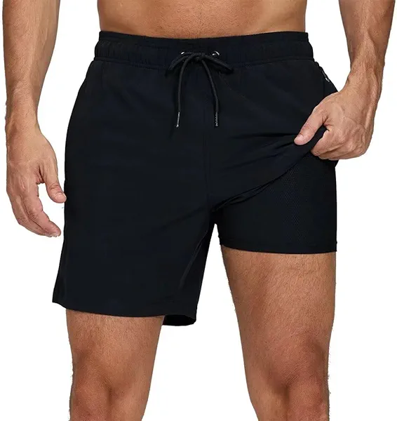 FREDRM Men's Swim Trunks Quick Dry Beach Board Shorts Bathing Suit Swimwear