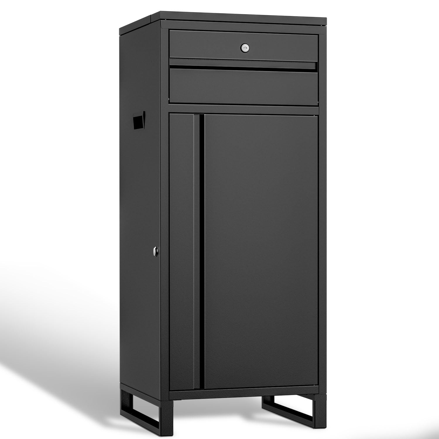 Amazon.co.jp: 【複数投函可能/135L大容量/ポスト一体型】 LEEKEY