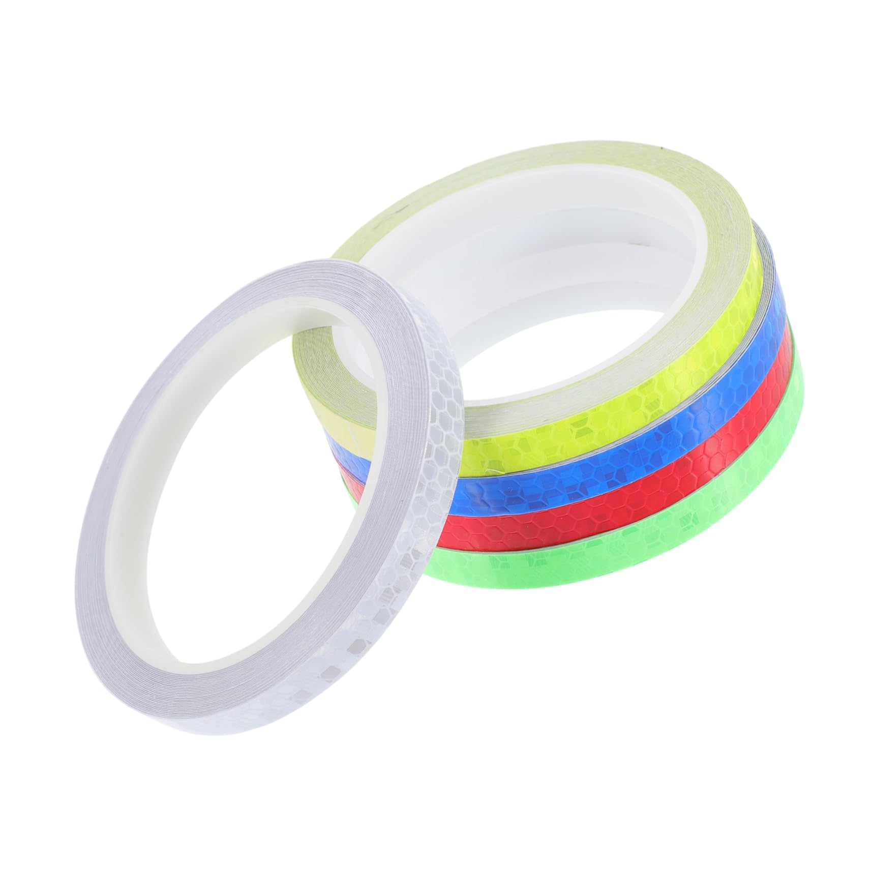 Toddmomy Adhesivos Reflectantes para Bicicletas Reflectores De Bicicleta Pegatinas Reflectantes Lado Pegatinas para Bicicletas Ciclismo De Polivinilo