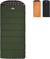 Vista 7 de TETON Sports Deer Hunter Sleeping Bag, Warm and Comfortable Camping Sleeping Bag, Teton Tough Canvas Shell for Camping, Hunting, and Cold Weather