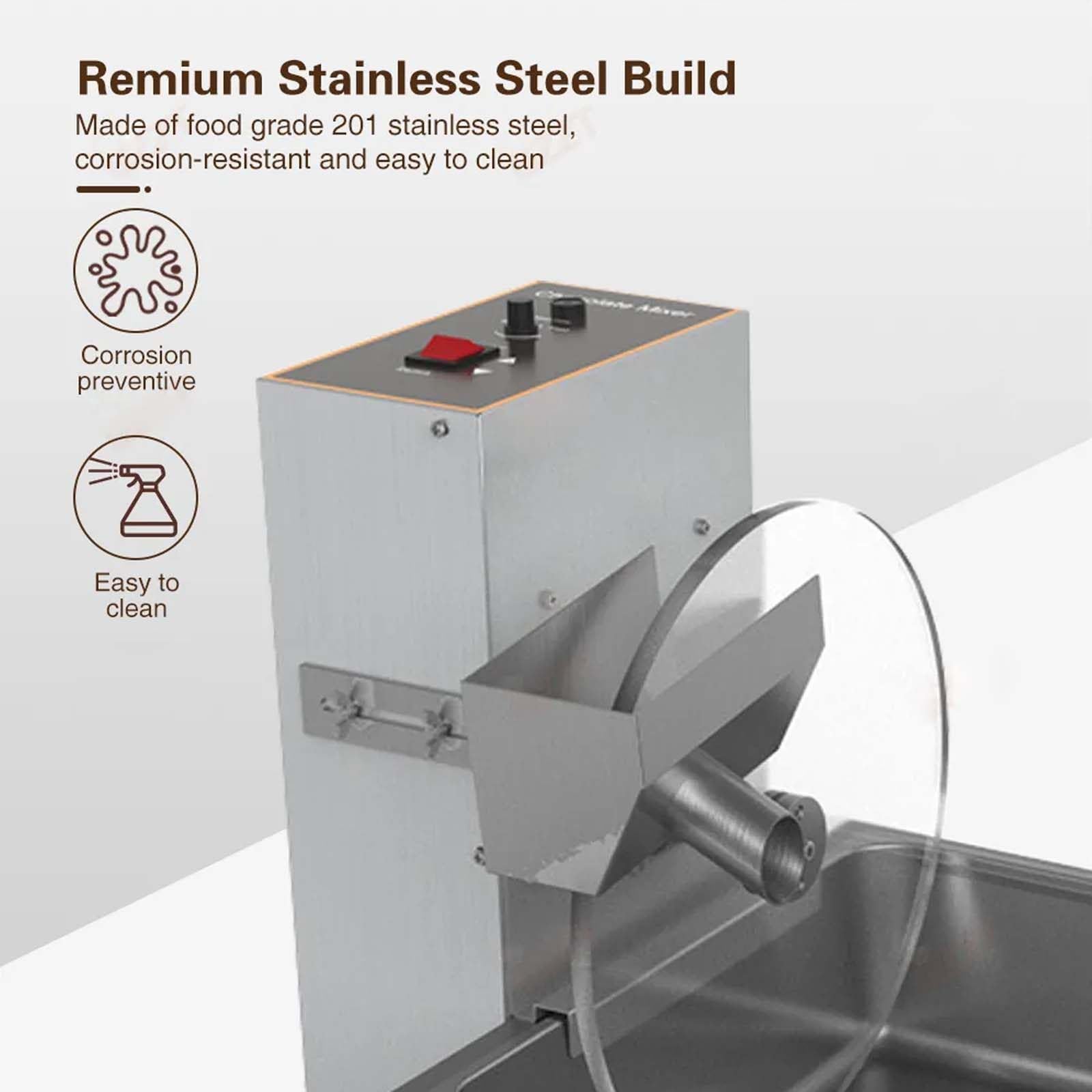 Pentola di temperaggio per colata di Fusione con Ruota di Cioccolato, riscaldatore Elettrico per Cioccolato da 1000 W -, Macchina per Riscaldamento con Isolamento Termico,