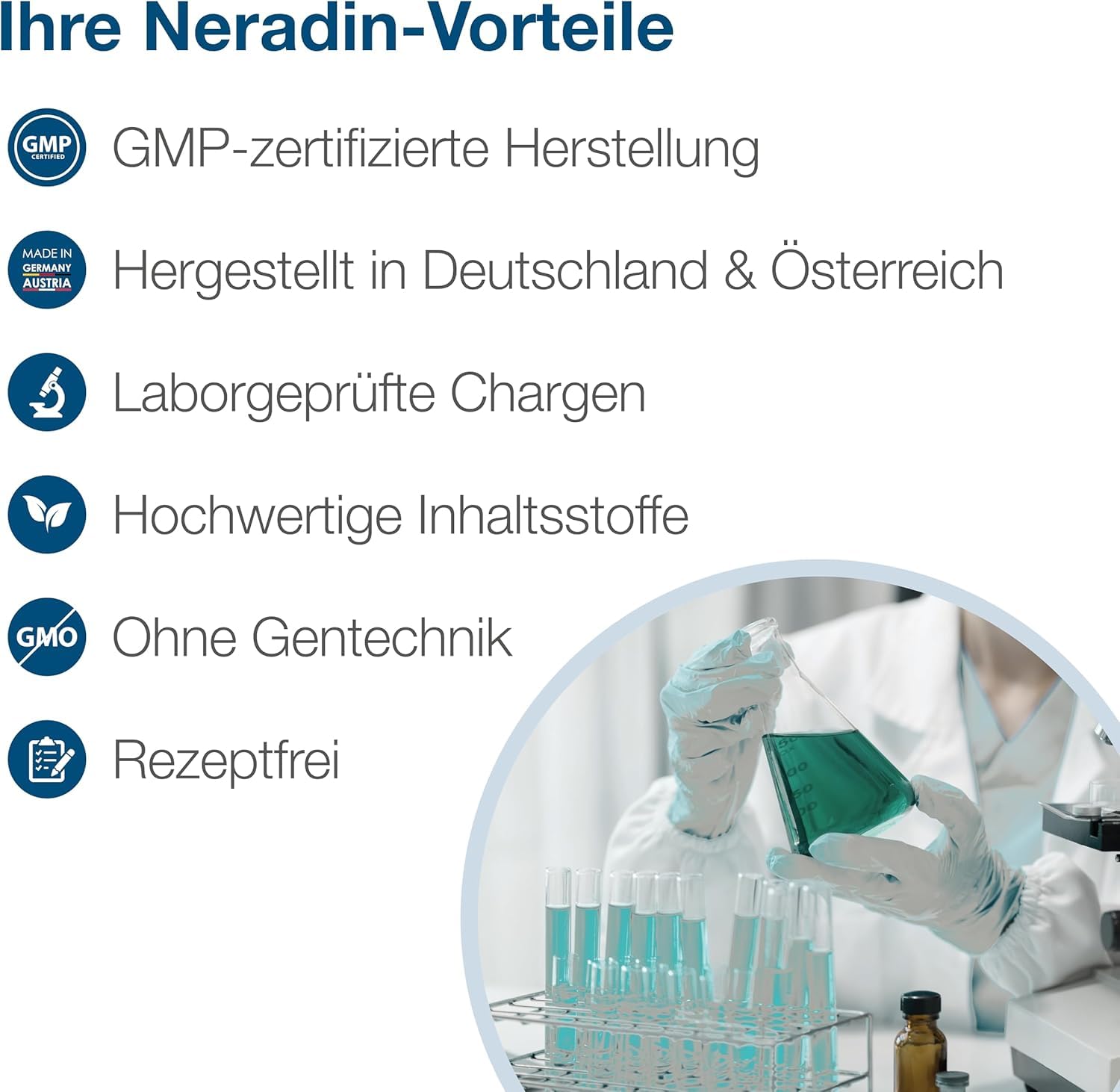 Neradin Tabletten - Potenzmittel für den Mann mit Damiana: Rezeptfreies Arzneimittel bei sexueller Schwäche wie z.B. Erektionsstörungen - Testosteron-Booster für spontanen Sex - 40 Tabletten