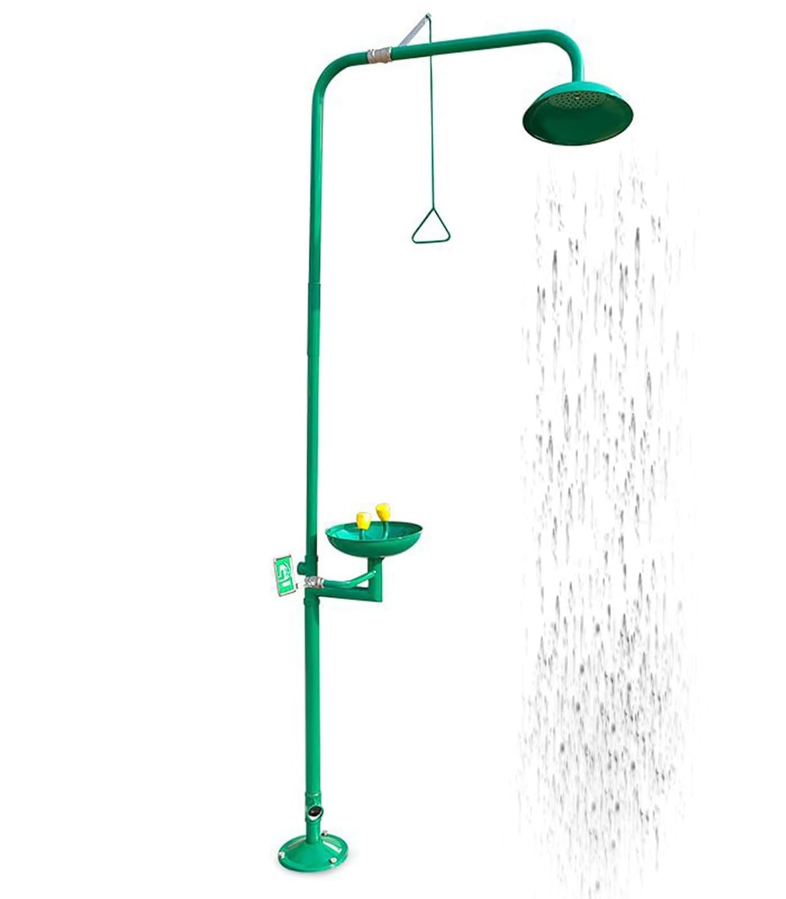 ZTCHSENZT Safety Eyewash,Emergency Shower Eye Wash Station, Safety Eyewash Station, Multi-Functional First Aid Eyewash and Shower Kit, Combination Showers