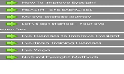 Eye Exercises