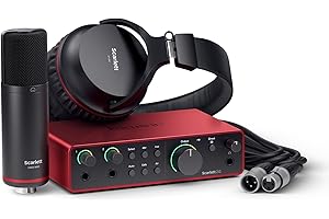Focusrite Scarlett 2i2 Studio 4th Gen: Elevate Your Music Creation