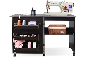 Usinso Folding Portable Sewing Machine Table