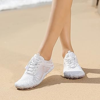 Zapatos de Agua Hombre Mujer Barefoot Zapatillas de Deportes Acuaticos Transpirable Ligeras Secado Rápido Descalzos Trail Calzado para Fitness Playa Vela Snorkel5