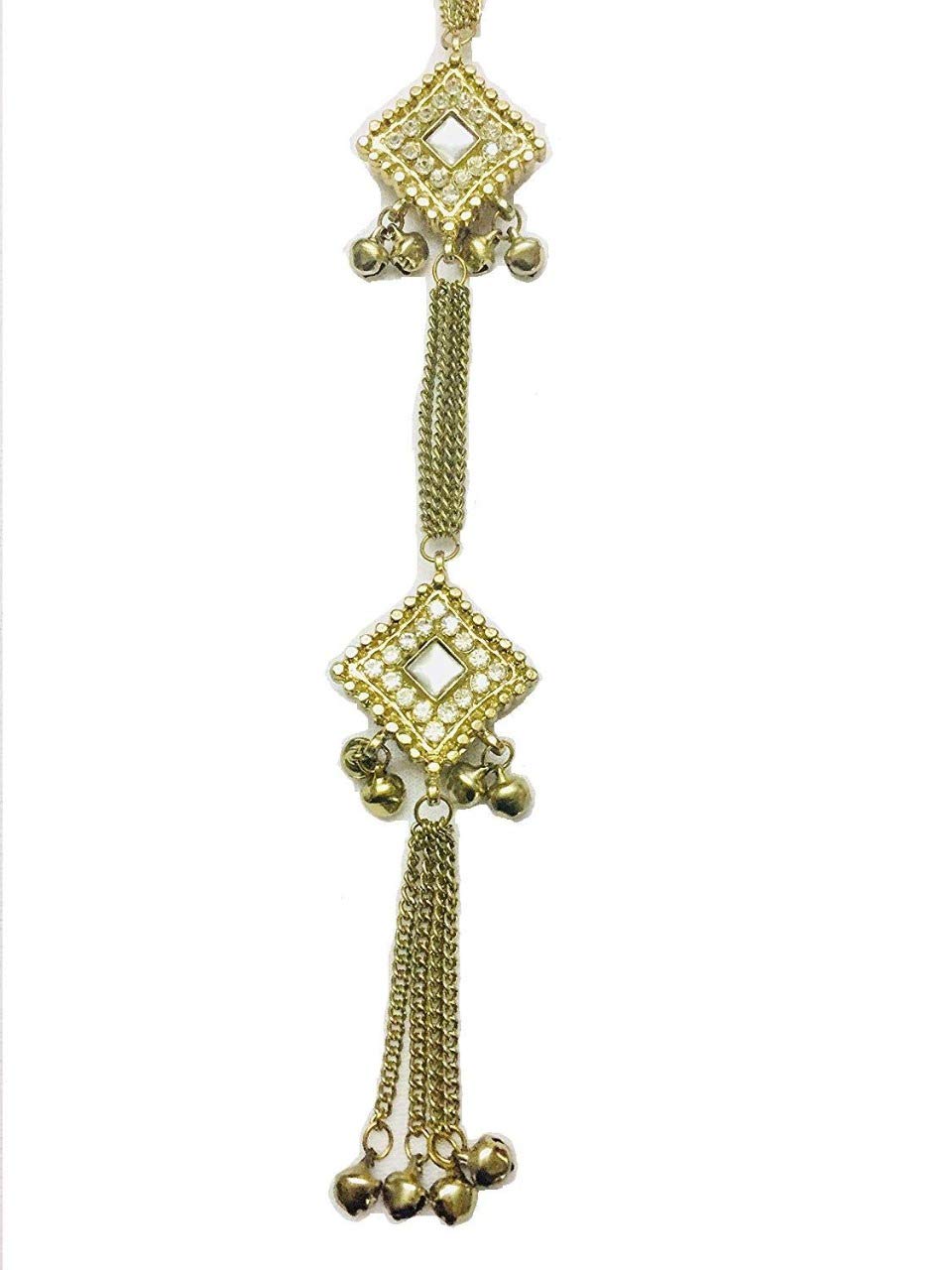 eerafashionicing Gold Metal Long Hanging Patti Double Kundan Jewelry Buttons for Kurti/Kurta (B079FQNZLV) Amazon Price History, Amazon Price Tracker