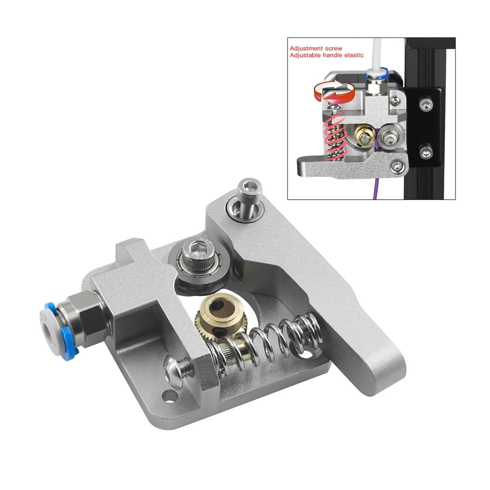 Compatibile con Creality, kit estrusore MK8 for Ender-3/CR-10