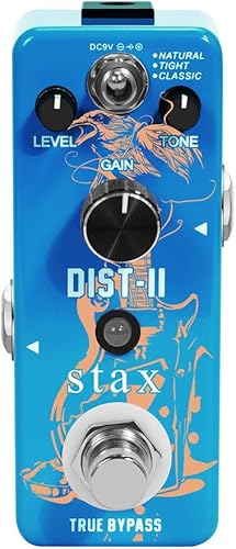 Vista 46 de Stax Pedales de efectos de compresor. Sonido clásico de compresión óptica. Ataque suave y atenuación. Conservando el transitorio de la señal Línea