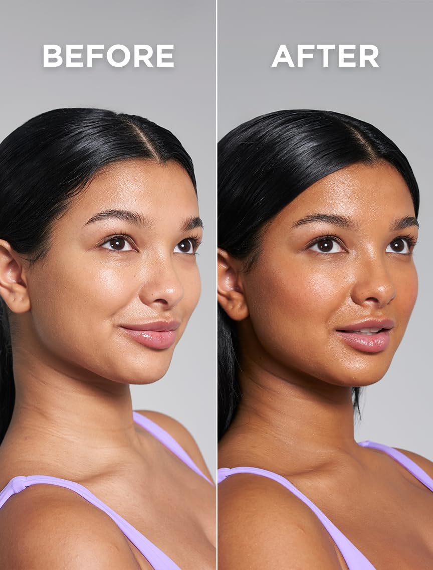 Bondi Sands Technocolor Magenta samoopalające serum do twarzy, łatwe nakładanie, bez smug, sztuczna opalenizna – wzbogacone witaminą C i rumiankiem 50 ml