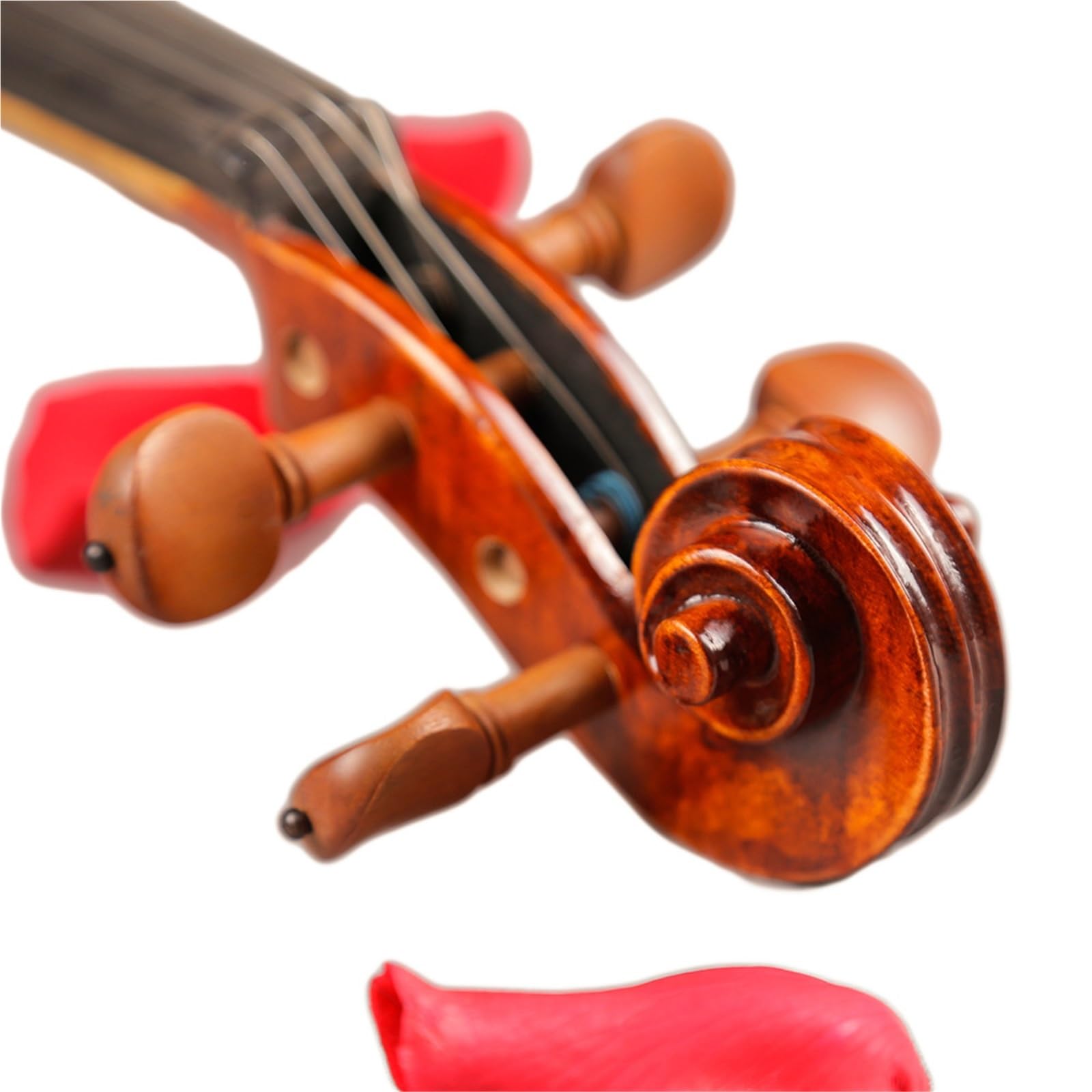 Violino Set Violino Con Motivo Naturale Fatto A Mano Violino Di Fascia Media Certificato Internazionale 10 Anni In Acero Di Pino Bianco(3/4)