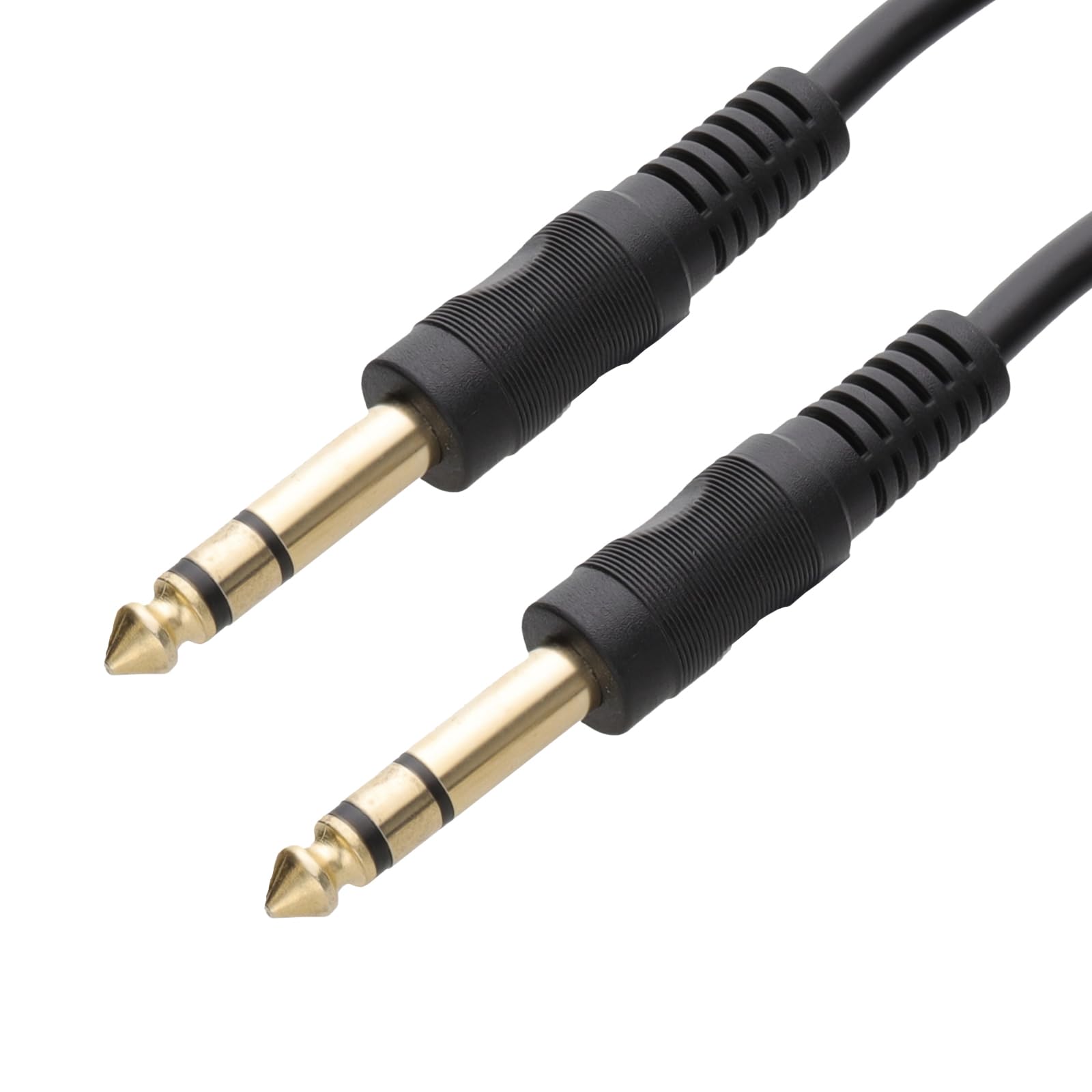 6,35 Mm Klinkenstecker Auf 6,35 Mm Klinke – 2 M Stereo-Kabel, Vergoldet