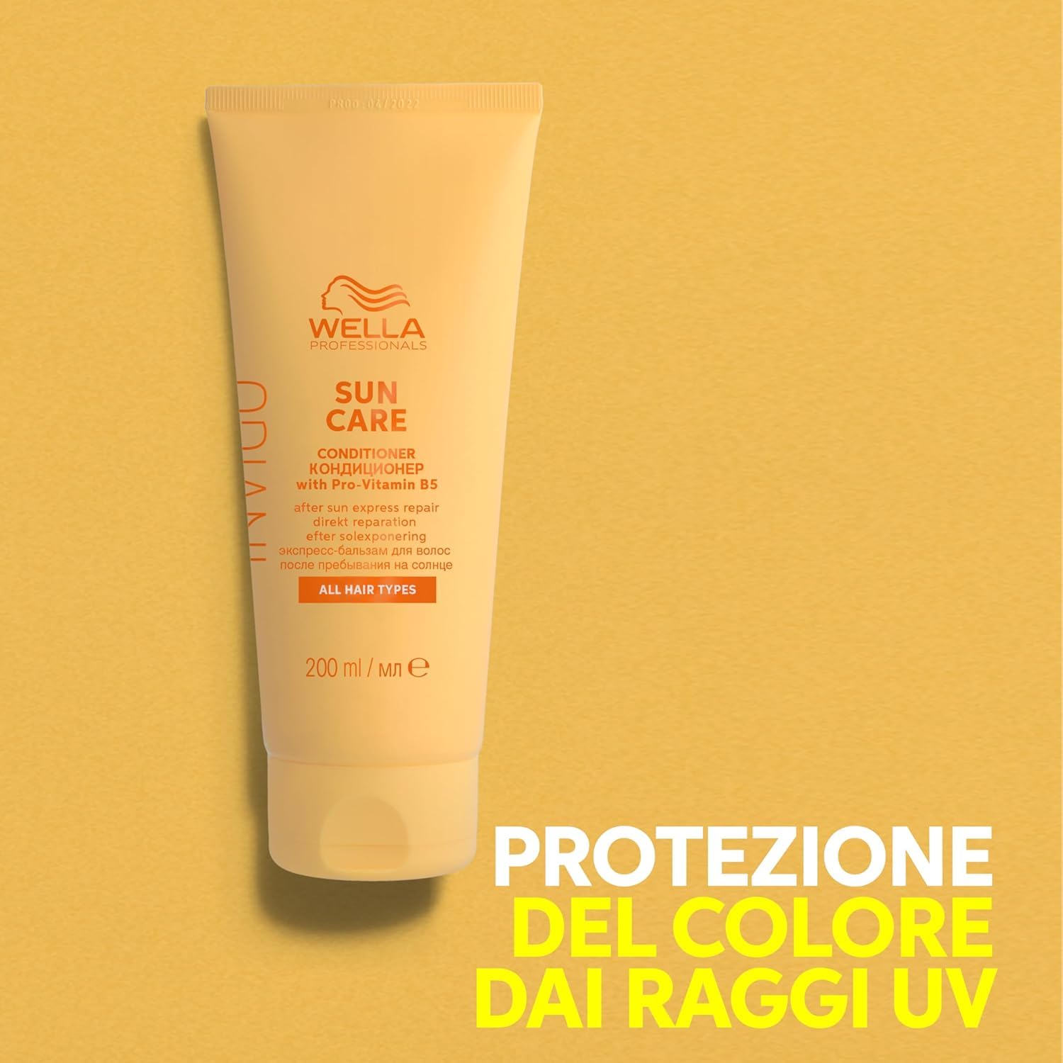 Wella Professionals INVIGO SUN CARE Balsamo Riparatore 200 ml & After Sun Cleansing Shampoo 300 ml & UV Hair Color Protection Spray 150 ml - Con Pro-Vitamina B5, Protezione UV, Fragranza Fruttata e Fl