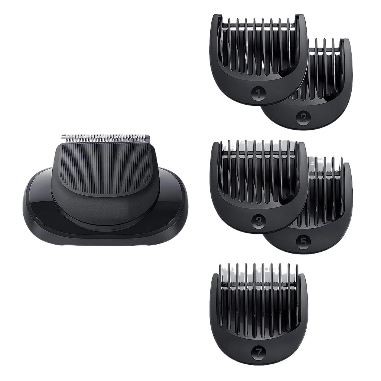 Cabezal recortador de barba, Compatible con afeitadoras eléctricas Braun, Series 5, 6,7 5018s, 5020s, 6075cc, 7071cc, 7075cc