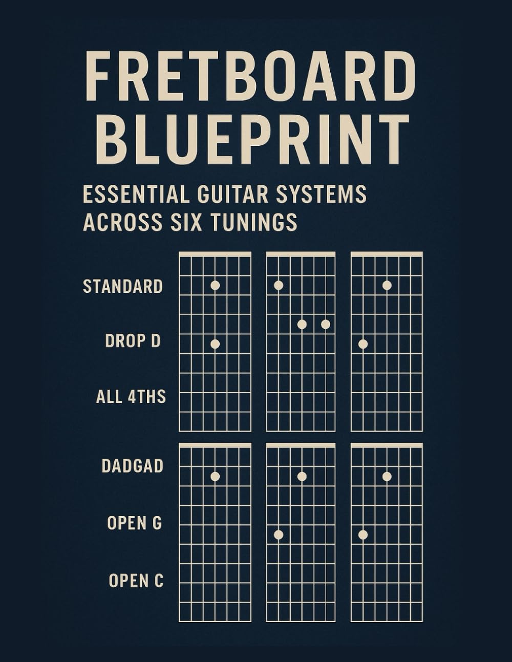 Fretboard Blueprint Essential Guitar Systems Across Six Tunings