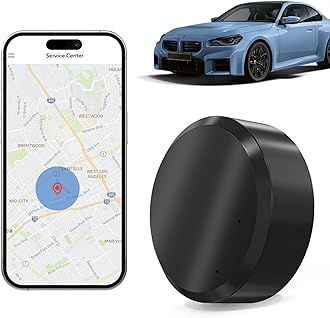 Mini GPS Tracker for Vehicles: Tracker Device for Vehicles No Subscription No Monthly Fee Car Tracker Device Hidden Magnetic Real-Time Tracking for Cars Kids Dogs (GF11-05)
