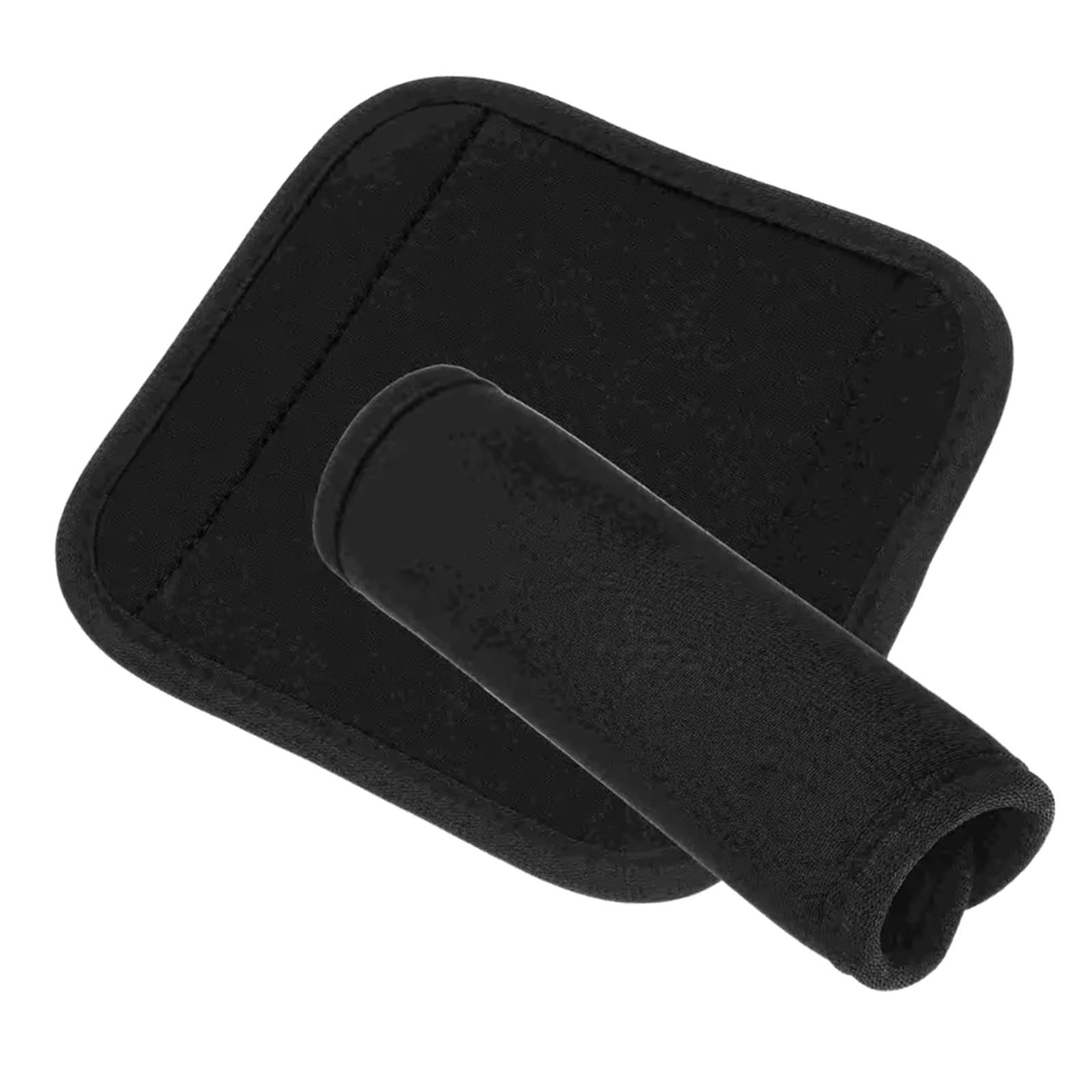 Generic 2 X Pull-up Bar Grip Covers, to Use, 3 Mm, Grip Covers for Barbell, Door Frame, Pull-up Bar, Dumbbell, Gym, Black