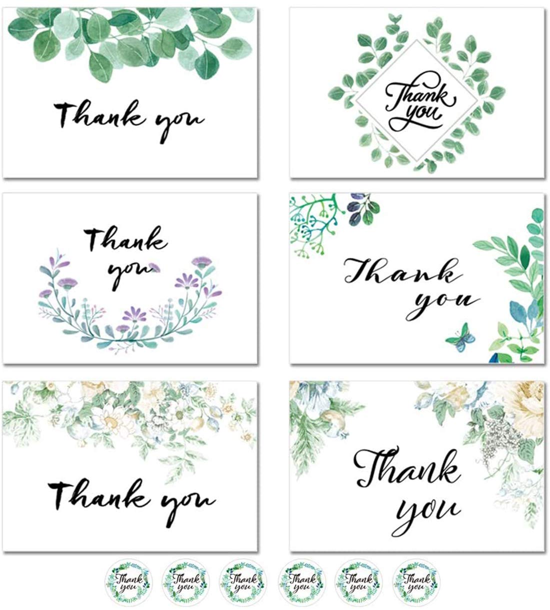 Buy Best Paper Greetings Thank You Cards (30 Pack) Thank You Card