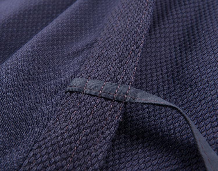 Navy Blue Single Layer Kendo Kendogi - Colour Fixed 100% Cotton Japanese Kendo Uniform Keiko gi