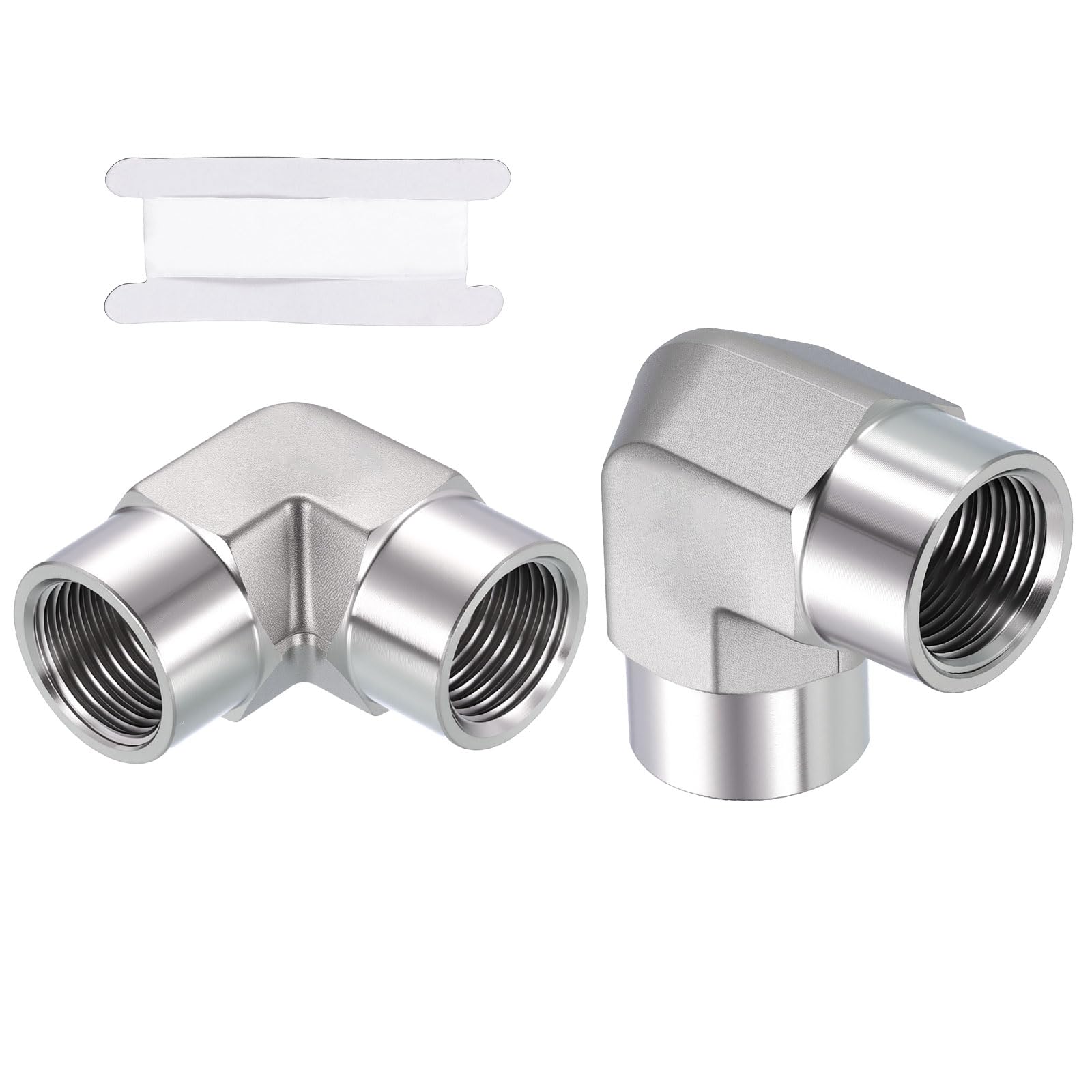 Raccord forgé inox 304 coude 90 femelle NPT pour circuits haute performance