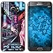 Produktbild PhoneNatic Case kompatibel mit Samsung Galaxy S7 Edge Silikon-Hülle Retro Wave Cyberpunk.01 M4
