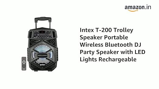 intex trolley speaker price