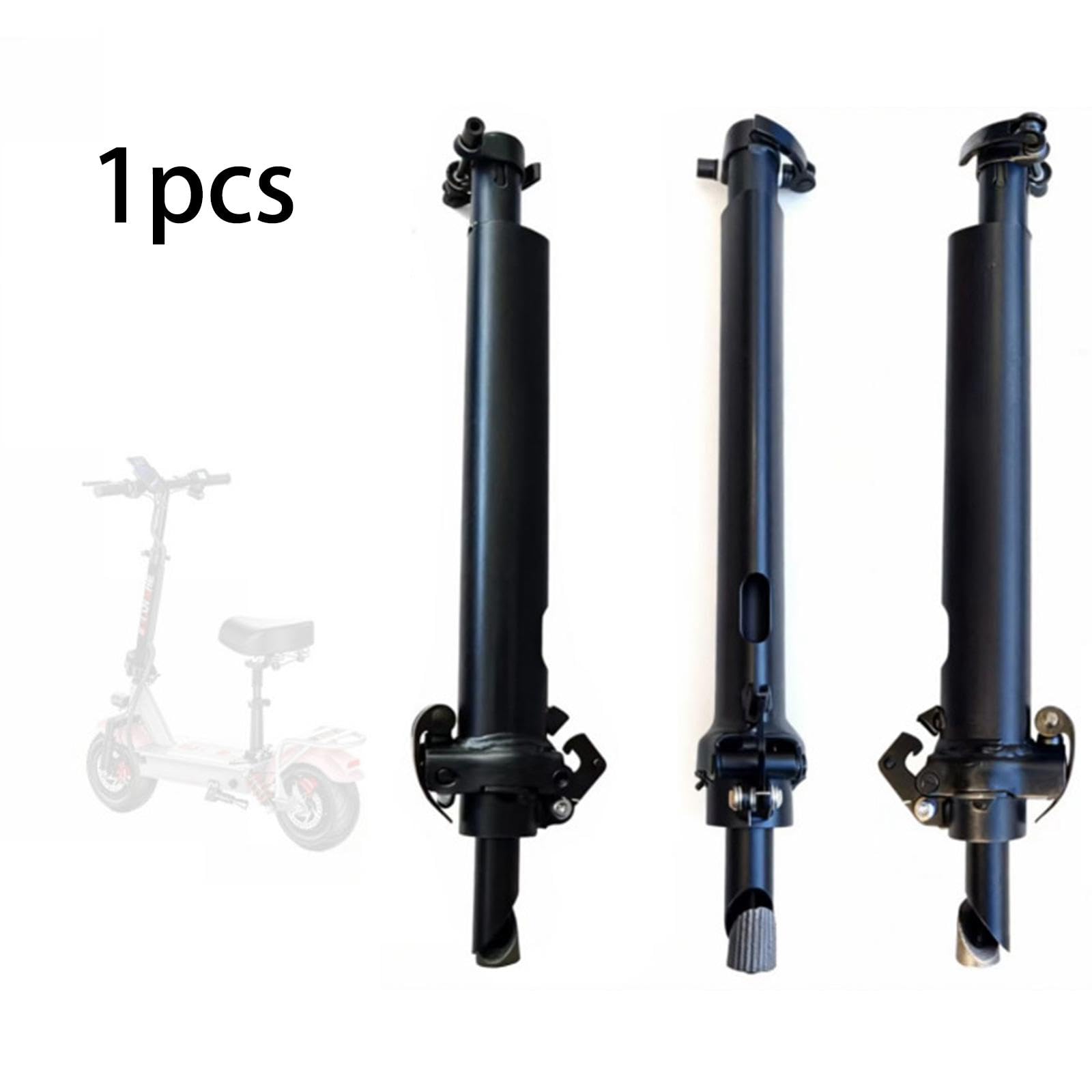 perfk Potence de Guidon de Remplacement Robuste en Acier au Carbone pour trottinettes électriques, Accessoire Facile à Installer, rehausseur de Guidon Haut