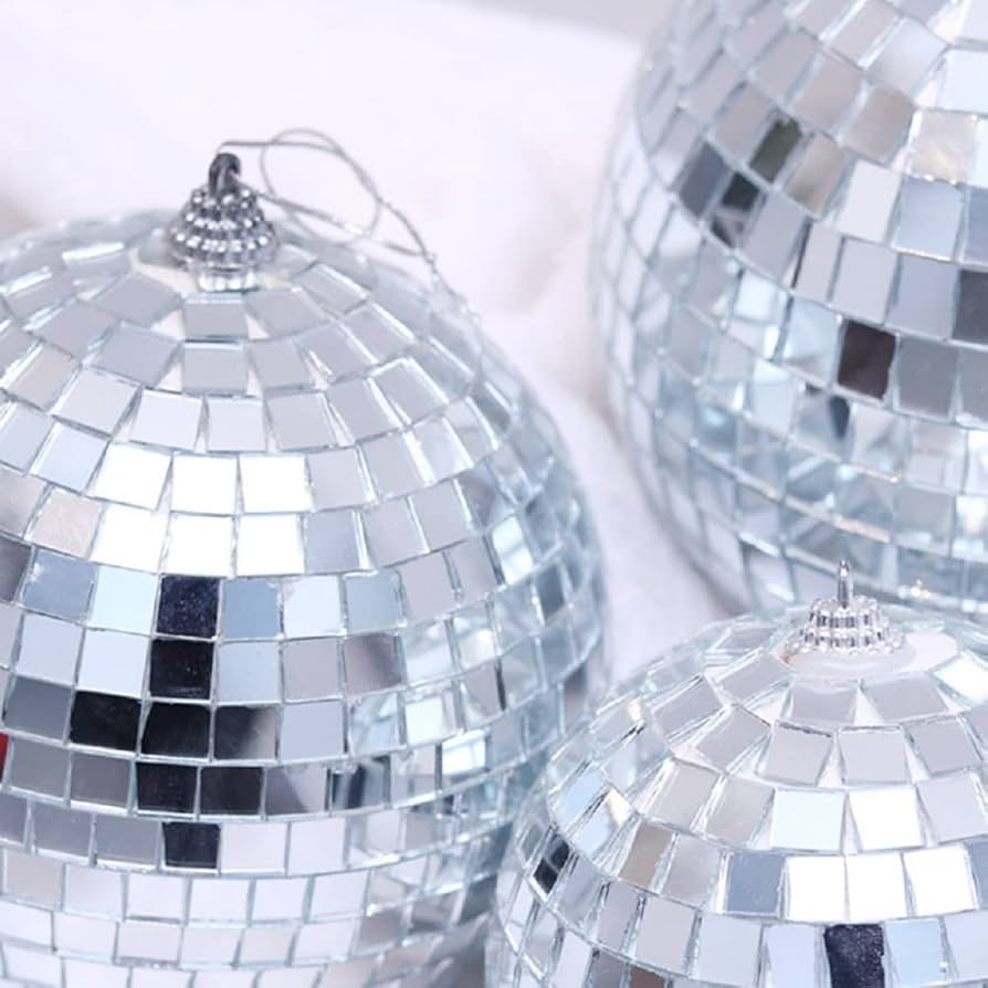 最終値下げ　　　　 本格ディスコボール 約60cm シルバー Amazon.co.jp: ミラーボールぶら下げディスコの照明ボール15cm銀の