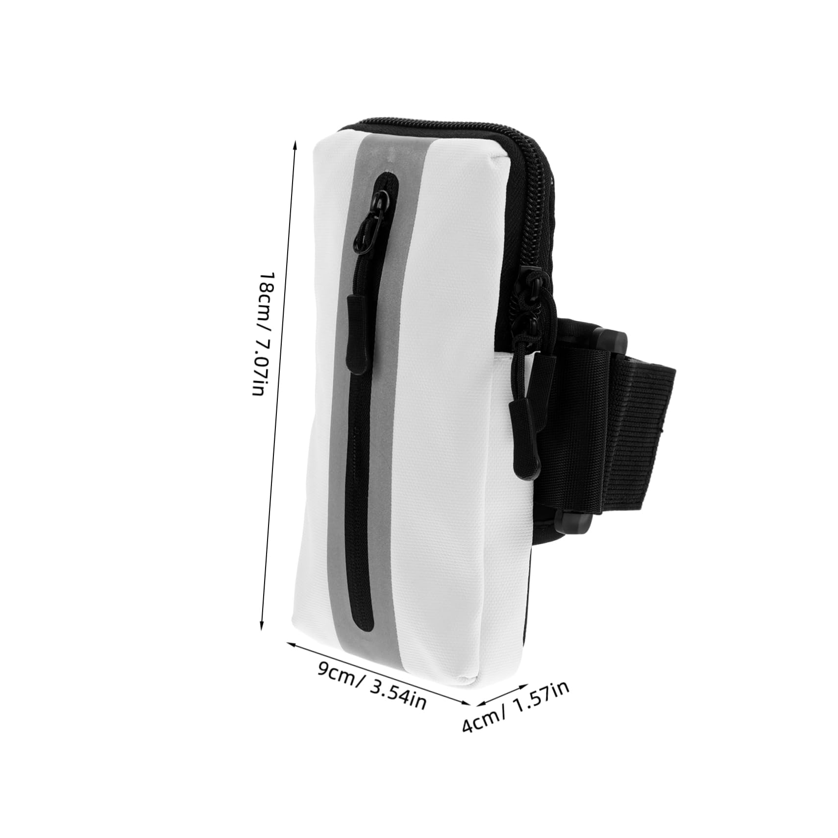 Tofficu Women's Phone Pouch for Running Arm Holder for Cell Phone Reflective Water-Resistant Compact