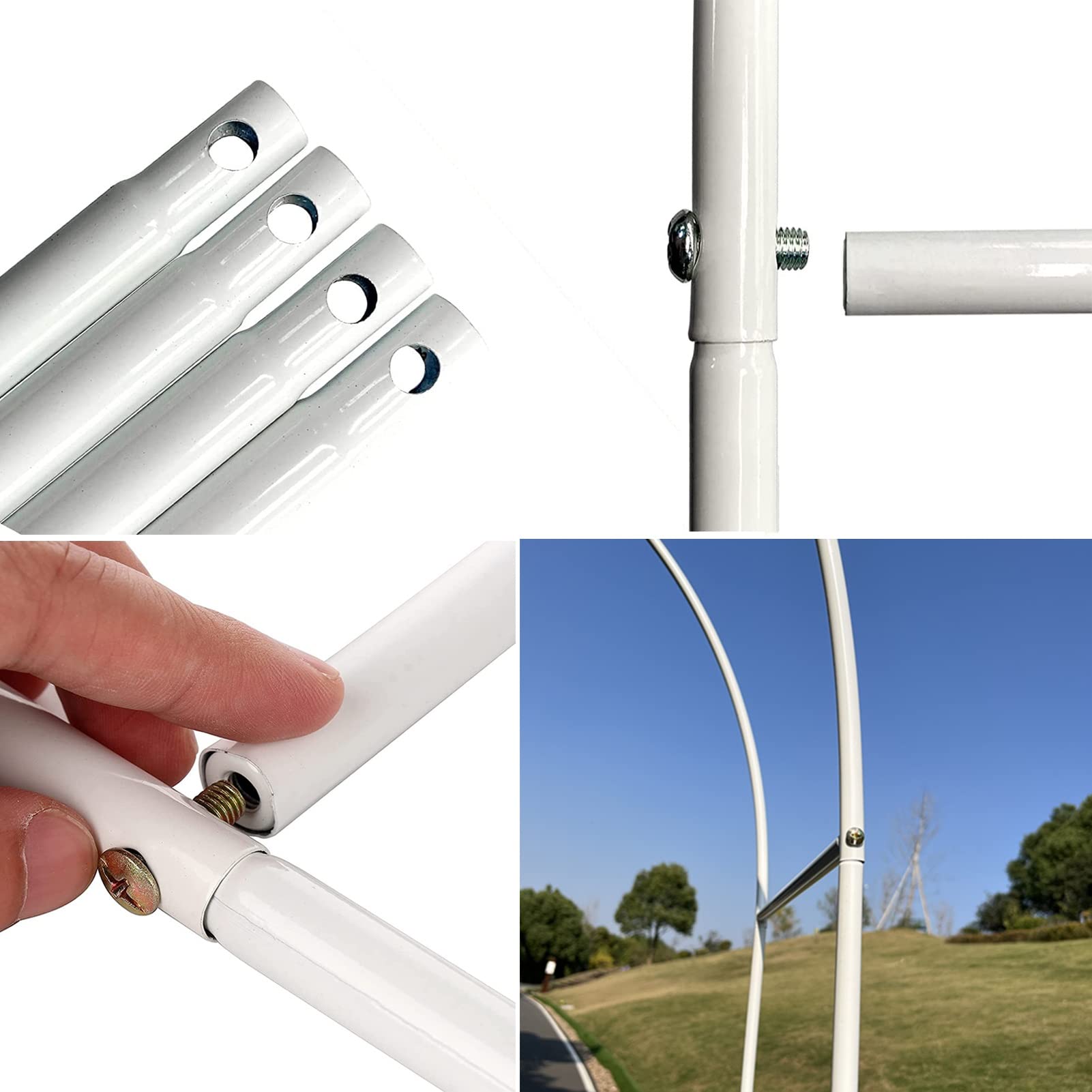 Metalen Rozenboog Tuinboog, Bruiloft tuinieren loopbrug bogen, Plant