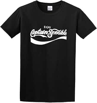 Red Enjoy Captain Sensible The Damned Punk Rock Men Cotton