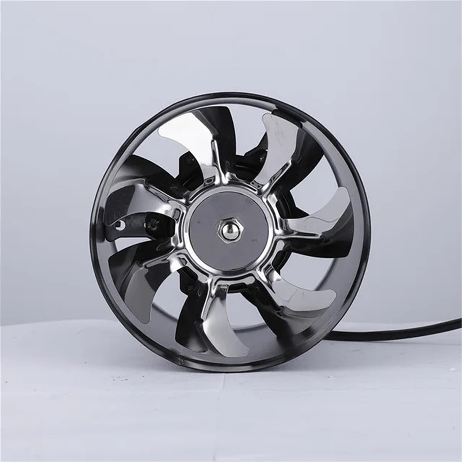 Ventilatore da 4 pollici for cucina domestica, ventilatore di scarico for tubi in metallo, mini estrattore, parete for bagno e WC, condotto,Ultra silenzioso