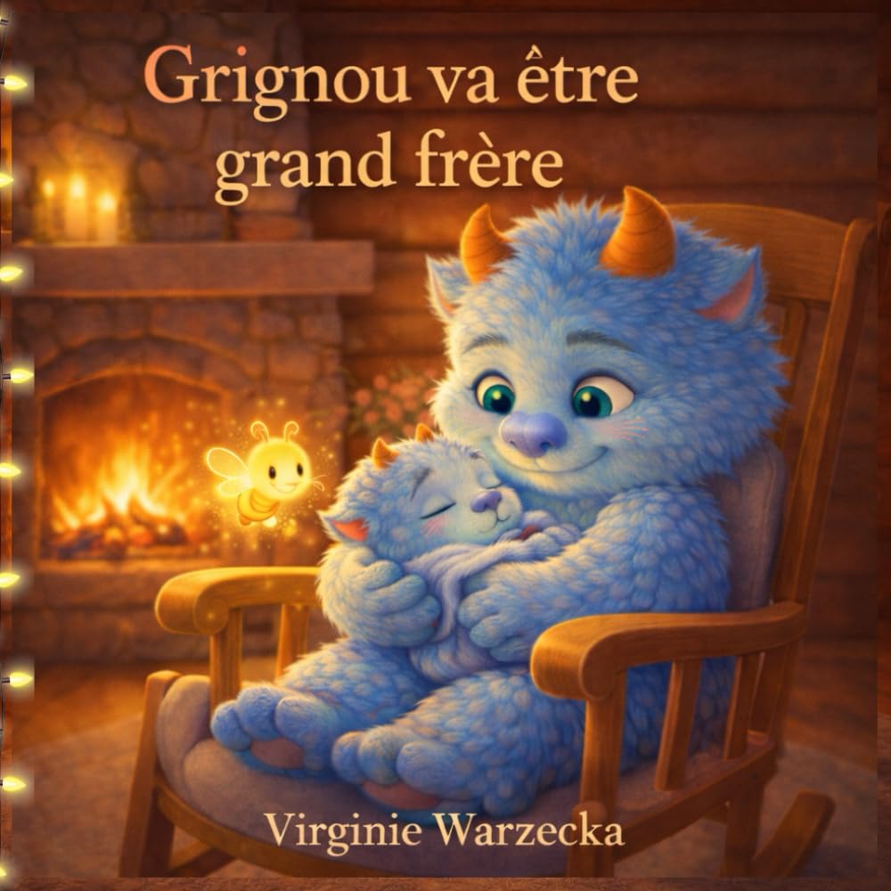 Grignou va être grand frère: Une histoire tendre pour accompagner les enfants dans l’arrivée d’un petit frère ou d’une petite sœur (Les aventures de Grignou)